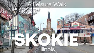 Exploring Festive Downtown Skokie A Charming Christmas Stroll in the Historic Village near Chicago [upl. by Pallua]