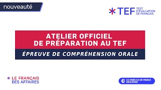 Préparer lépreuve de Compréhension orale du TEF [upl. by Viehmann]