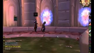 WoW TBD trolling in Dalaran with the old Portals  Very funny [upl. by Panaggio]