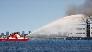 This is Why US Invented this Gigantic 27 Million FireBoat [upl. by Llehsim152]