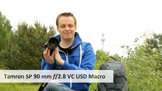 Tamron SP 90 mm f28 Di VC USD Macro  Das beste MakroObjektiv bis 500 Euro [upl. by Nylle]