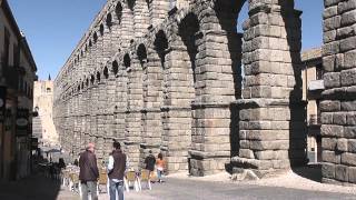 The Great Roman Aqueduct at Segovia [upl. by Fey106]