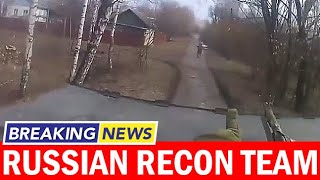 Helmet Cam Russian Recon Team In Chernihiv Ukraine [upl. by Schmitz292]