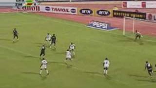 Ghana vs Zimbabwe  Africa Cup of Nations Egypt 2006 [upl. by Teyut]