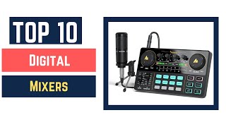 10 Best Digital Mixers Buying Guide 2022 [upl. by Ainessey]