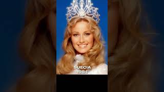 All Miss Universe Winners in One Minute [upl. by Einej]