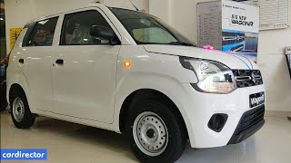 Maruti Suzuki WagonR CNG 2019  WagonR 2019 CNG Features  Interior and Exterior  Reallife Review [upl. by Accemahs]