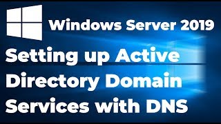 Setting up Active Directory in Windows Server 2019 Step By Step Guide [upl. by Enelrats182]