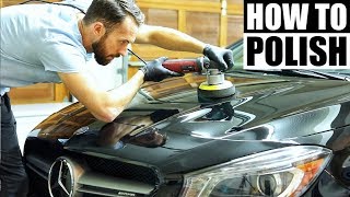 How To Polish A Car For Beginners  Remove Swirls and Scratches  Car Polish [upl. by Gagne913]