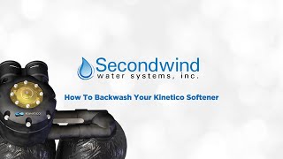 How To  BackwashManually Regenerate Your Kinetico Water Softener [upl. by Schlessel307]