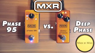 Shootout  Opinion MXR Phase 95 vs MXR Deep Phase [upl. by Elocin835]