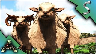 OVIS TAMING AND MUTTON SLAUGHTER HOUSE FARM  Ark RAGNAROK DLC Gameplay E58 [upl. by Atnoled]