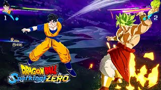 DRAGON BALL Sparking ZERO  DBZ Broly amp Future Gohan One Arm Gameplay [upl. by Neelrihs]