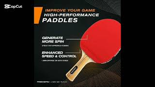 PRO SPIN Ping Pong Paddles [upl. by Dnarb]