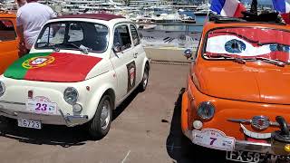 Oldtimer Fiat 500 die die es bis Monaco geschafft haben [upl. by Roberto]