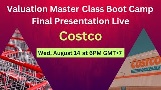 Valuation of Costco  Valuation Master Class Boot Camp [upl. by Negem]