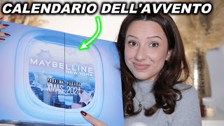 CALENDARIO DELL AVVENTO 2024 DI MAYBELLINE [upl. by Purdum]