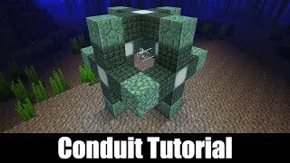 Conduit  A Complete Guide  Minecraft Update Aquatic [upl. by Houlberg]