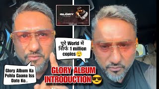 GLORY ALBUM INTRODUCTION SONG NFT PRICE DISCLOSED HONEY SINGH ON LIVE [upl. by Netta]