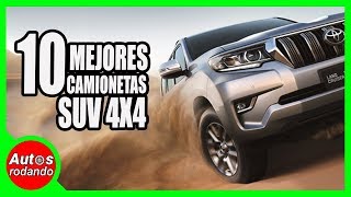 10 MEJORES CAMIONETAS SUV 4x4 🔥 [upl. by Aisetra]