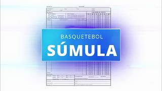 SÚMULA DE BASQUETEBOL TUTORIAL FÁCIL COMO PREENCHER [upl. by Esinal]