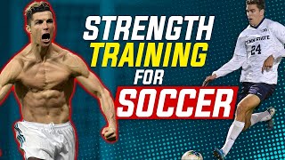 Strength Training For Soccer  Football  4 Elements Of Athleticism [upl. by Adolph]