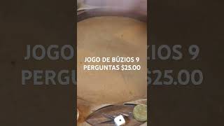 JOGO DE BÚZIOS 9 PERGUNTAS 2500 whatsaap 11965651540 [upl. by Yseulta]