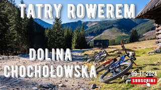 Tatrzański Park Narodowy na rowerze  Dolina Chochołowska  Droga pod Reglami  MTB [upl. by Annavas]