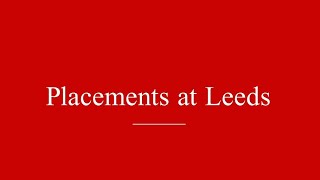 Radiography Placements  University of Leeds [upl. by Martyn300]