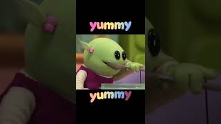 Yummy yummy 🍌 nanalan fruitsalad ogwiggles wiggles wonderfulgirl puppets [upl. by Nossaj90]