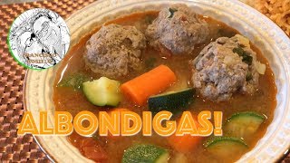 Albondigas con Calabacitas  Meatballs with Zucchini [upl. by Chaffin764]