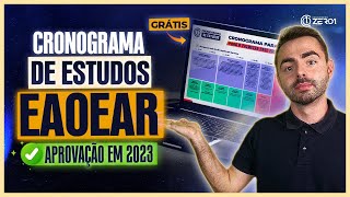 Plano de estudos completo para o EAOEAR 2023  Engenheiro da Aeronáutica [upl. by Ginsberg]