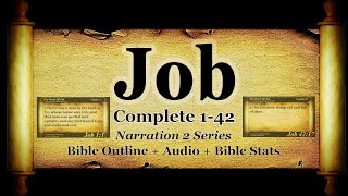 Holy Bible Book 18  The Book of Job  KJV Read Along HD 4K Audio Text Narration 2 [upl. by Benildis]