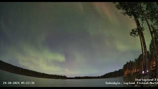 027 20241024 2 Northern Light Live Sodankylä Finland [upl. by Sivartal550]