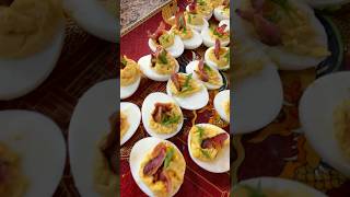 Best Deviled Eggs food egg cooking [upl. by Rigby624]