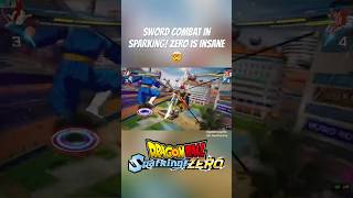 Sword combat in Sparking ZERO is INSANE shorts sparkingzero dragonballsparkingzero dbsz [upl. by Heady649]