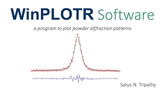 WinPLOTR to Analyze XRD Data [upl. by Graff136]