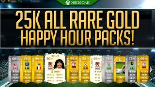 IN FORM 10 X 25K ALL RARE GOLD PACKS FIFA 14 ULTIMATE TEAM [upl. by Jehius56]