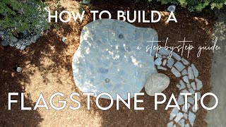 How to build a Flagstone Patio [upl. by Nitsyrk]