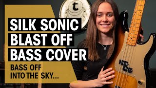 Silk Sonic  Blast Off  Bass Cover  Julia Hofer  Thomann [upl. by Olmsted]