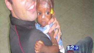 Haiti Baby Sandra and her Bond with Utah Pilot [upl. by Oidacra76]