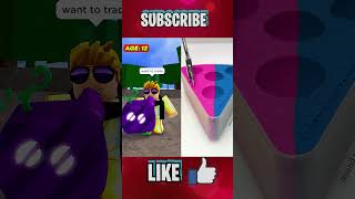 BIRTH TO DEATH OF A BACON WHO WON 1 MILLION ROBUX IN BLOX FRUITS EVIL MOTHER KAREN SMART KIDshorts [upl. by Inalaehak469]