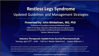 Restless Legs Syndrome Updated Guidelines and Management Strategies [upl. by Uhej]