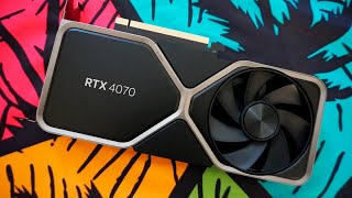 NEW NVIDIA GeForce RTX 4070  WHAT A SURPRISE [upl. by Nnyled]