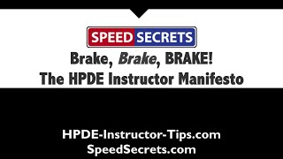 HPDE Instructor Manifesto  FREE eBook [upl. by Sabino764]