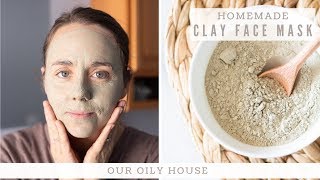 Bentonite Clay Face Mask Recipe  CLAY MASK FOR FACE  Benefits of Clay for Skin [upl. by Notsnorb]