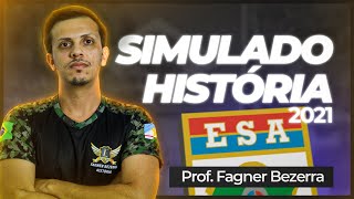 Simulado ESA 2021  HISTÓRIA  ELITE MIL [upl. by Nagoh]