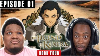 Kuvira Has Taken Over Legend Of Korra Book 4  EP 1  Reaction [upl. by Jarita]