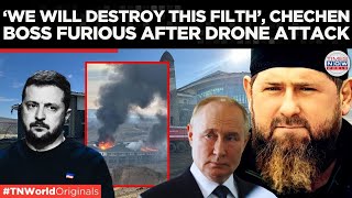 Chechen Leader Issues Ominous Threat After Ukrainian Drone Targets PutinNamed University TN World [upl. by Bilat225]