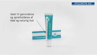 Vitacreme B12 Vita Eye og Lip Balm med Vitamin B12 [upl. by Airbas]